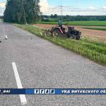 В Оршанском районе водитель упал с трактора и погиб